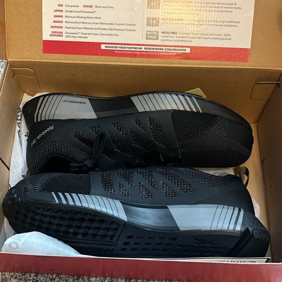 Reebok Fusion Flexweave Work Shoe - Picture 7 of 8